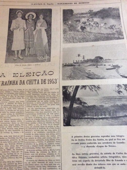 Revista A Província de Angola. Número comemorat. do suplem. de Domingo