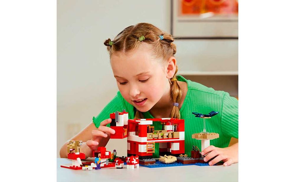 Lego Minecraft 21270 Грибной дом. В наличии