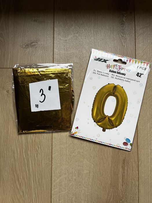 Duże balony złote cyfry 30 trzydziestka trzydzieste urodziny impreza