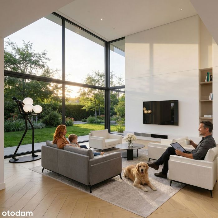 1A - ZAWADY/ salon 6 m wysokości/ działka 600 m2/ klucze latem '26