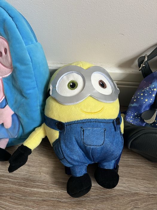 3 plecaki w różnych rozmiarach