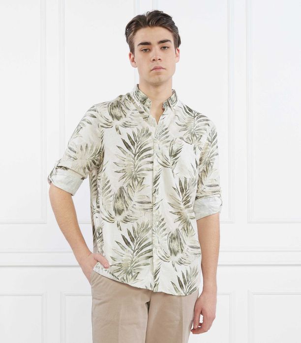 Guess lniana koszula regular fit model M3GH69 WFDX0 rozmiar M