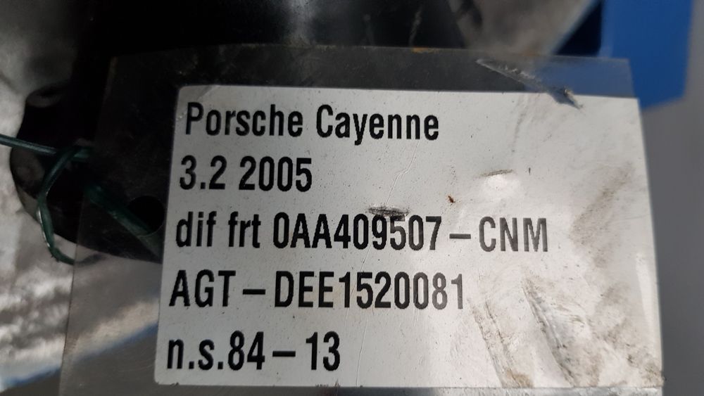 Diferencial frente PORSCHE Cayenne (9PA)