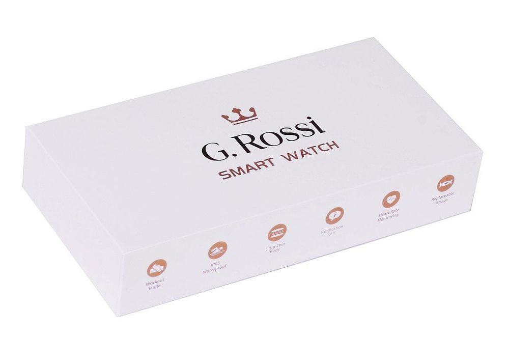 damski smartwatch g.rossi sw015-2 różowy