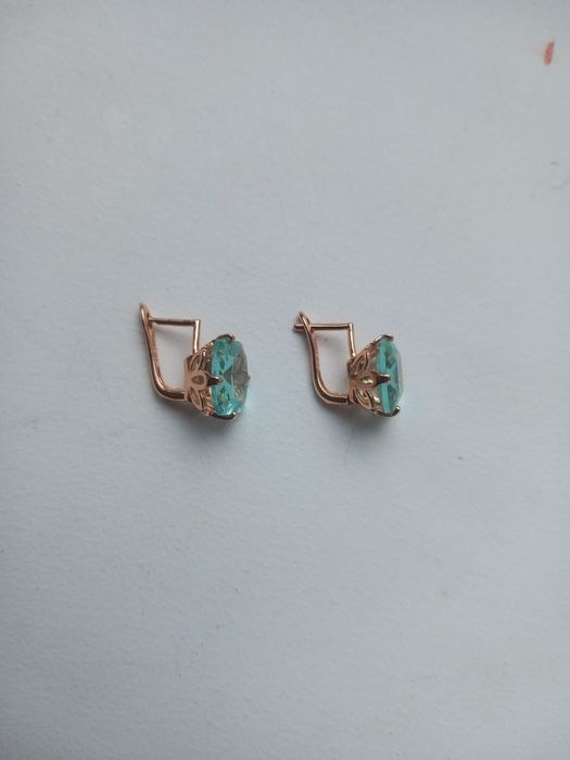 Сережки з 585 покриттям