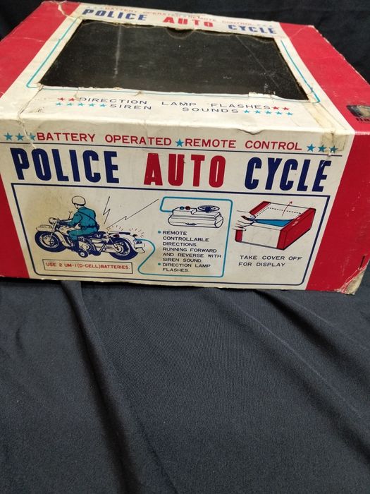 Brinquedo antigo, mota Bandai