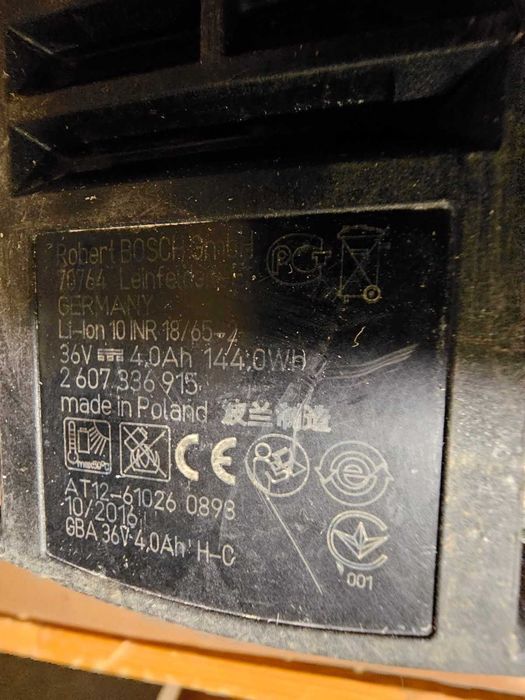 Akumulator 36V 4,0Ah BOSCH
