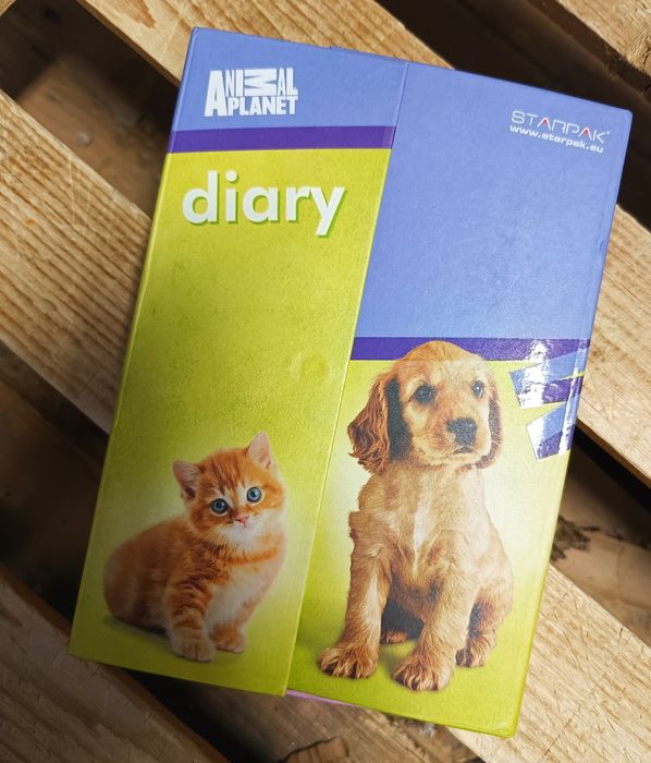 Pamiętnik zamykany na kluczyk Animal