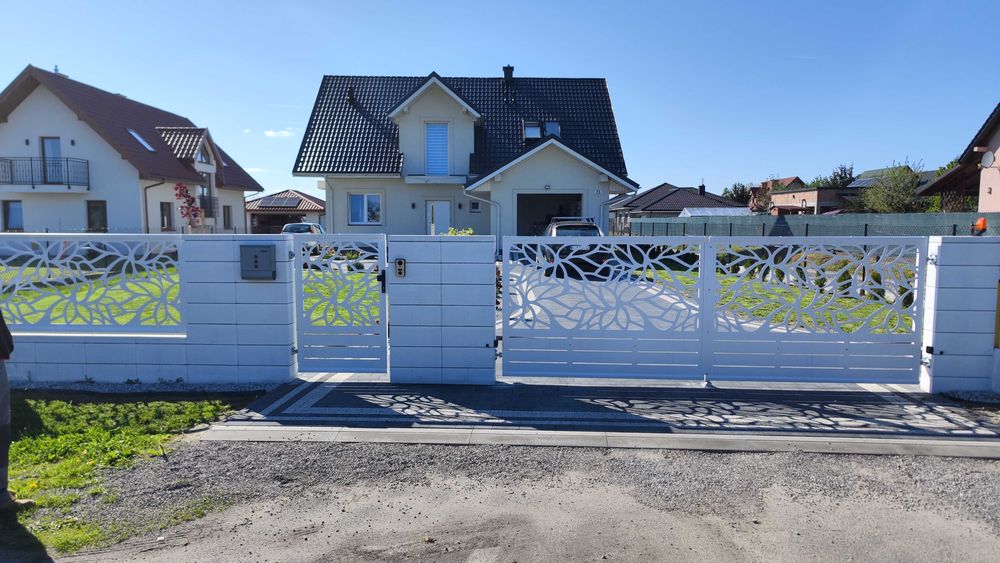 Ogrodzenie Ścianka zabudowa przepierzenie taras altanka WYPALANE LASER