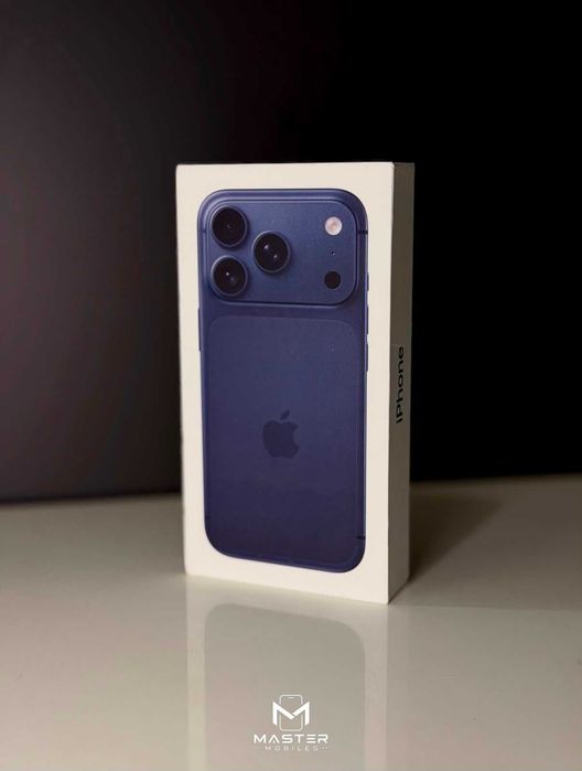 iPhone 17 Pro 256 GB Deep Blue | Open Box | Gwarancja Apple | ESIM | NIEAKTYWOWANY