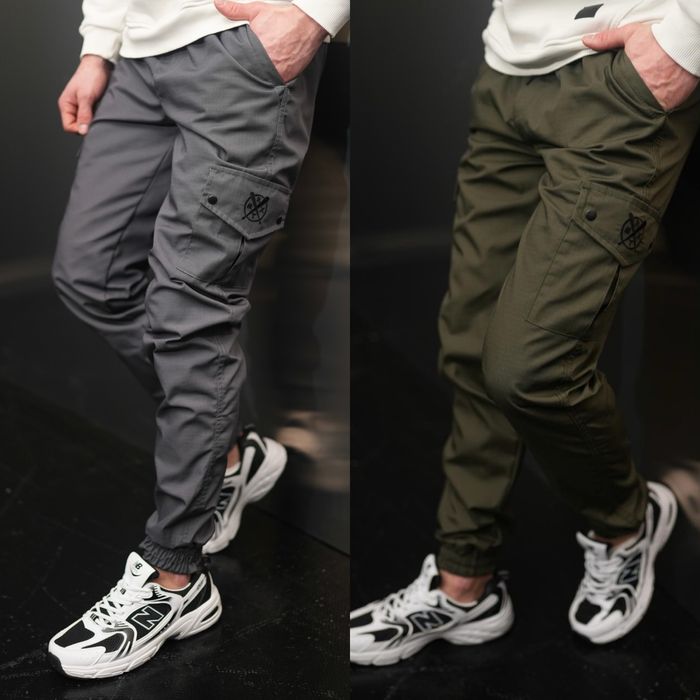 Штани карго Rextim чоловічі хакі, чорні, олива