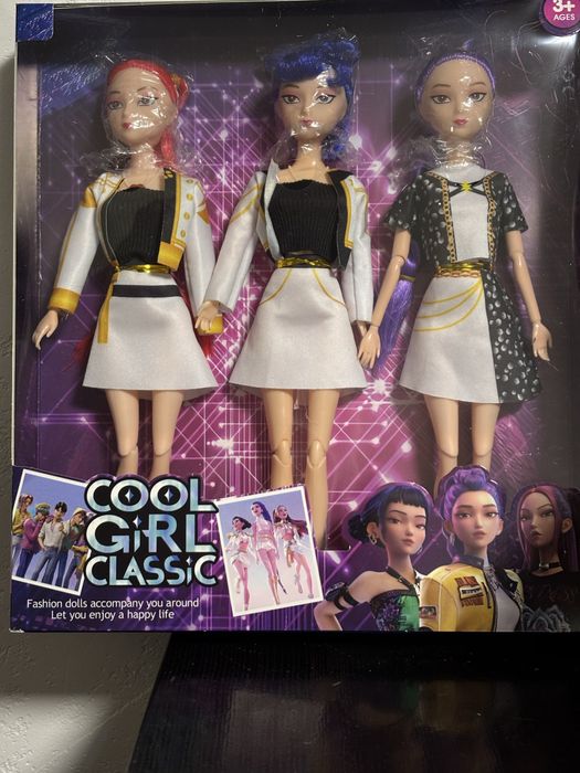 Музичні Лялькі K-pop Demon Hunters,  мисливці на демонів , Cool girl