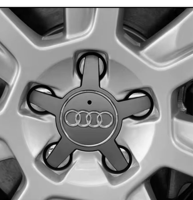 carro cinco garras tampa central da roda hub cobre para audi
