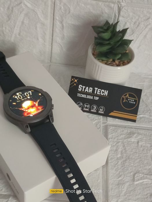 SmartWatch DM50 AMOLED [Preto|PRATA]