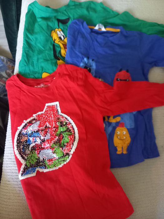 Ubrania chłopięce 116