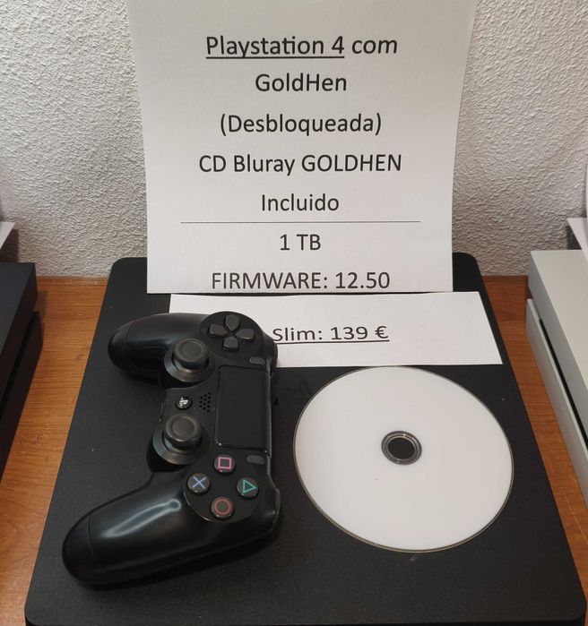 Playstation 4 (Firmware Baixo)