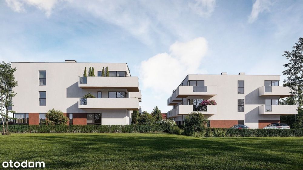 Nowoczesny apartament z 10 m2 balkonem - jezioro!