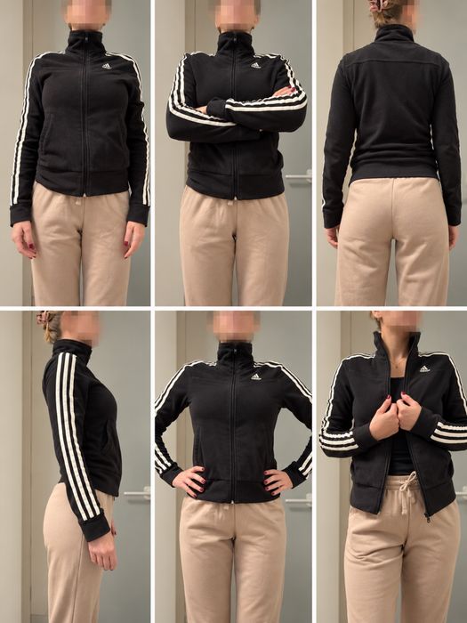 Кофта флісова тепла олімпійка Adidas