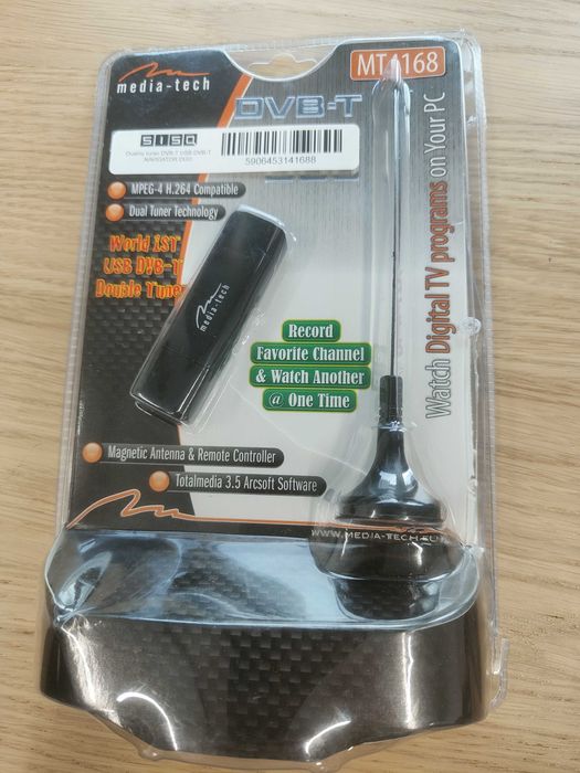 Dualny tuner DVB-T USB Media-tech MT4168