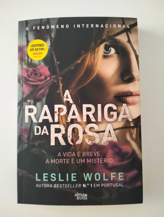 Livro "A Rapariga da Rosa" - Leslie Wolfe