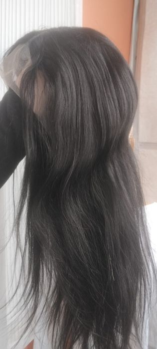 Парик 100%натуральный волос 60см