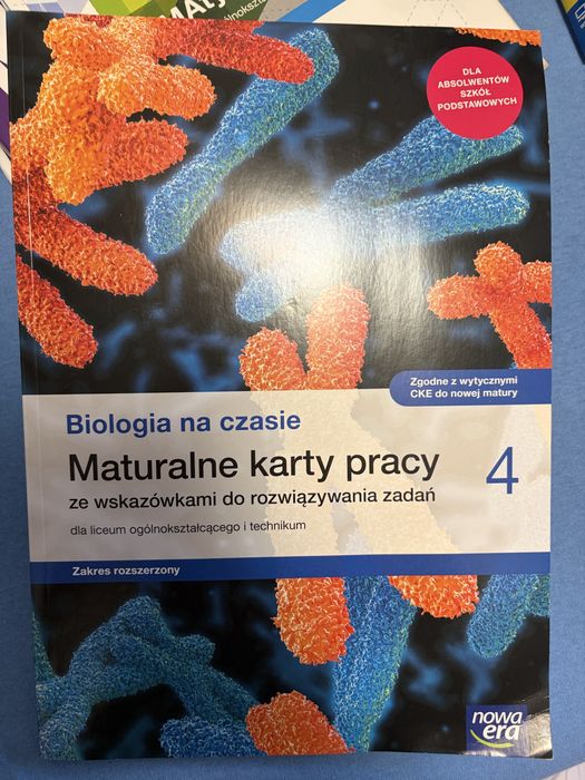 Maturalne karty pracy z biologii