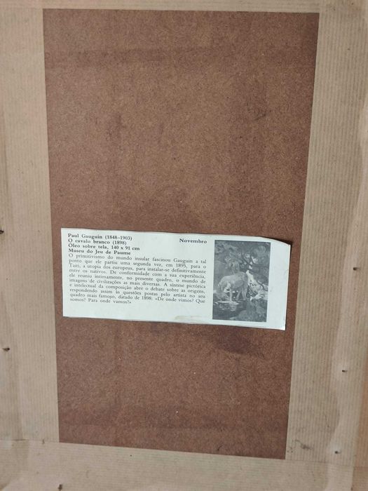 Quadro Paul Gaugui: The White Horse (Le Cheval Blanc) - 1898