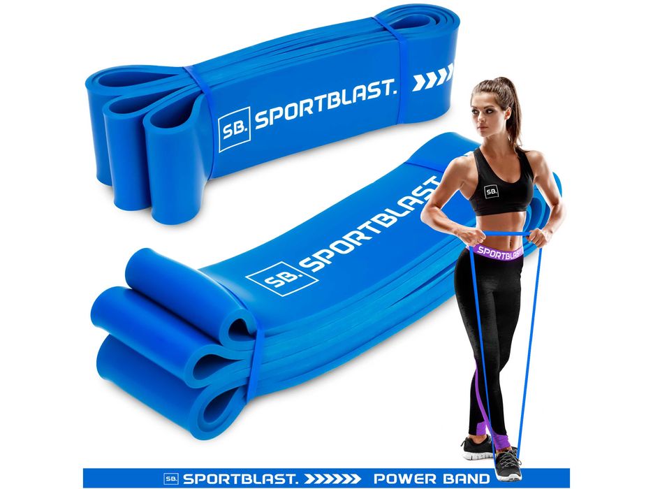 Guma do ćwiczeń mocna oporowa taśma treningowa opór 36-45kg BDG