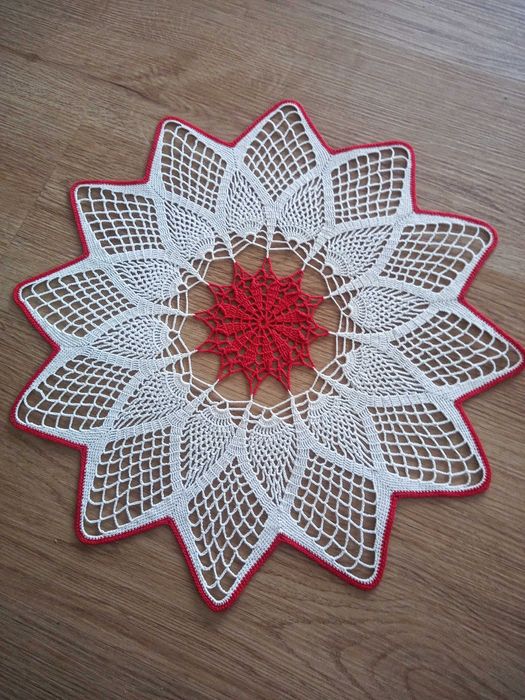 Serwety szydełkowe/ ozdoby