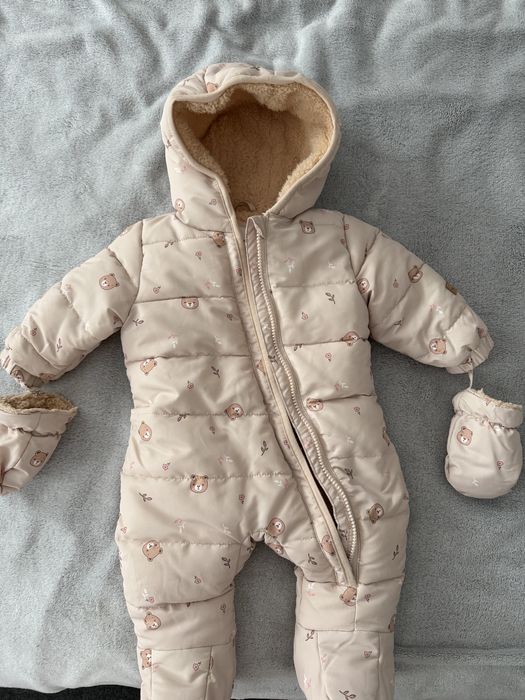 Зимовий комбінезон для дівчинки 56/62