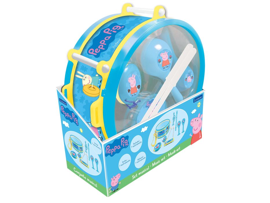 Zestaw Muzyczny 7 Elementów Świnka Peppa K360Pp. Nowy Produkt