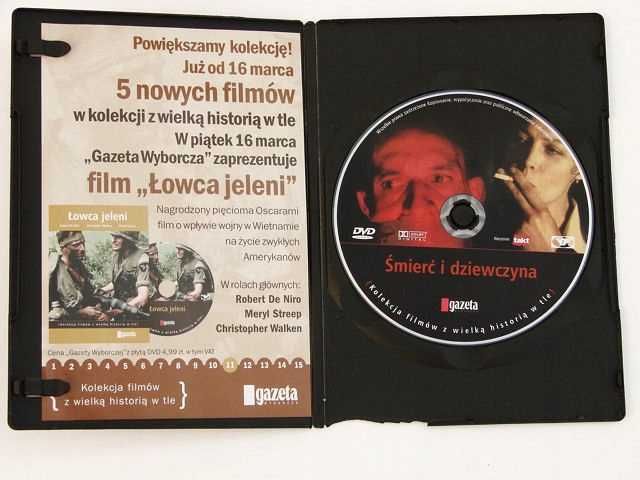 Śmierć i dziewczyna (1994) Roman Polański film DVD