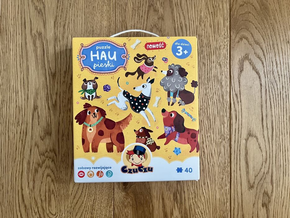 Puzzle 40 Hau Pieski CzuCzu 40 elementów 3+ czu czu