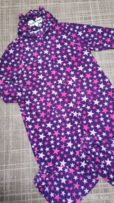 Флісова піжама кігурумі, батал, 2XL-3XL-4XL