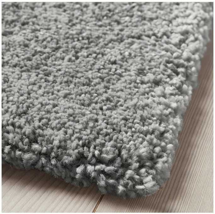 Tapete IKEA STOENSE pelo curto cinza 170x240 cm Excelente estado