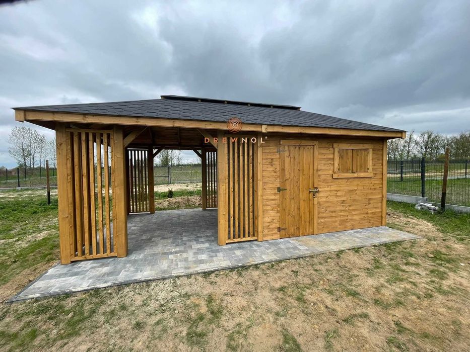 domek narzędziowy, altanka 2w1 , altanki, wiaty, altany, drewutnia.