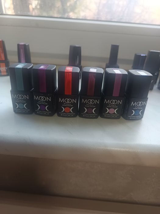 Гель лаки нові МООN