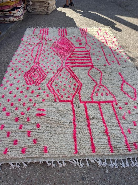 Tapete Azilal Marroquino 300x200 Handmade 100%sheep wool