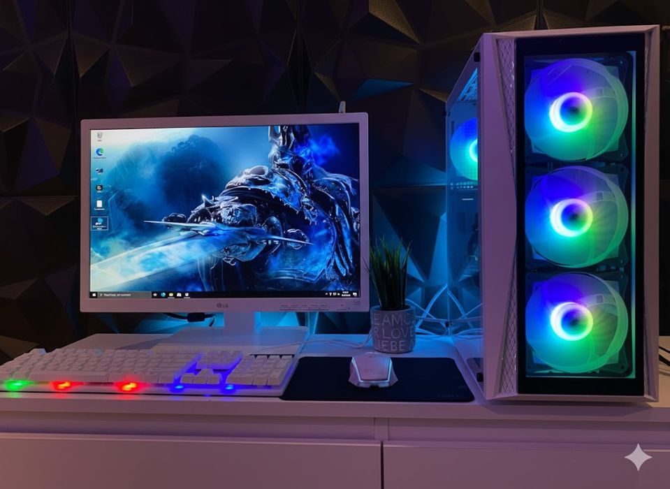 Komputer do gier I7 3.6GHz-RX470-16GBram-ssd HDD 1T. Gamingowy i5,i3