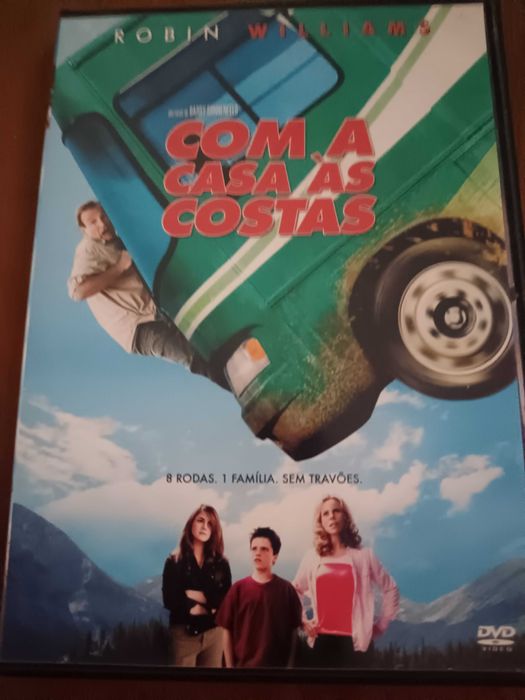 filme dvd original - com a casa as costas
