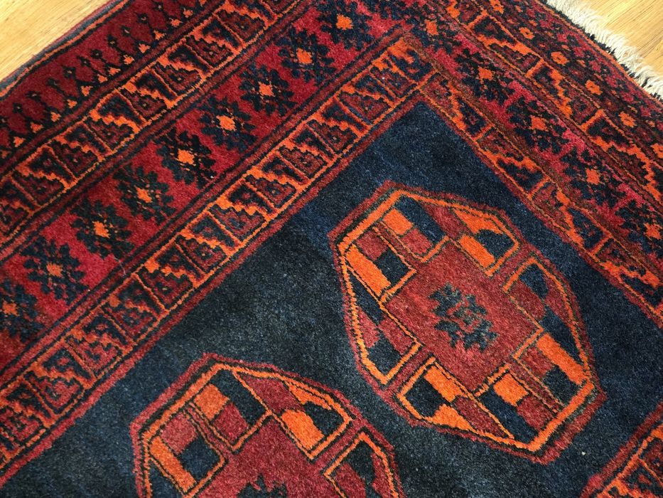 AFGAN oryginalny wschodni dywan ręcznie tkany  106x265