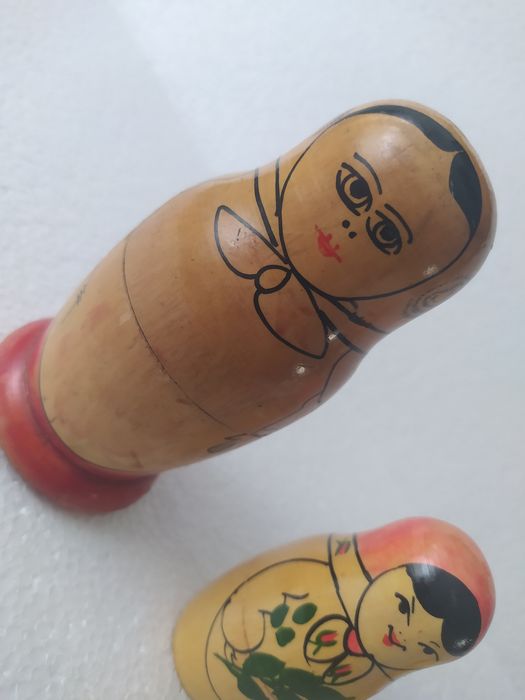 Matrioszka rosyjska babuszka stara 3 części