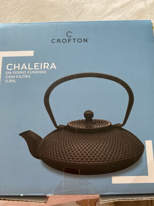 Chaleira estrear em ferro fundidoc filtro 0.85l