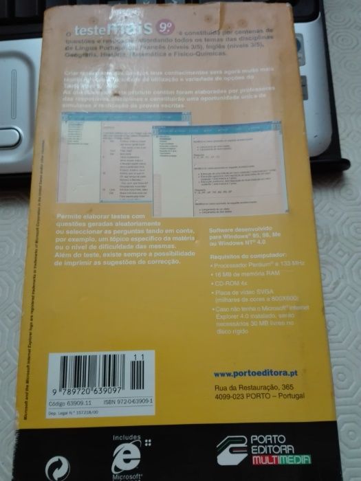 Teste Mais 9º Ano (Contém 1 CD-Rom)