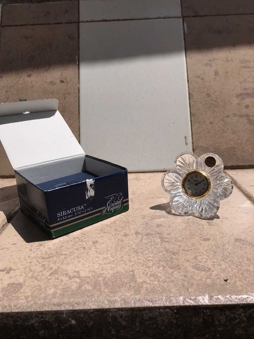 Relógio Cristal D Arques Vintage