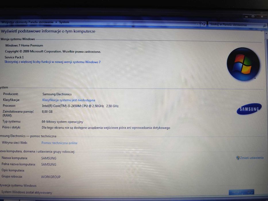 Laptop Samsung NP300V5A-S05PL
