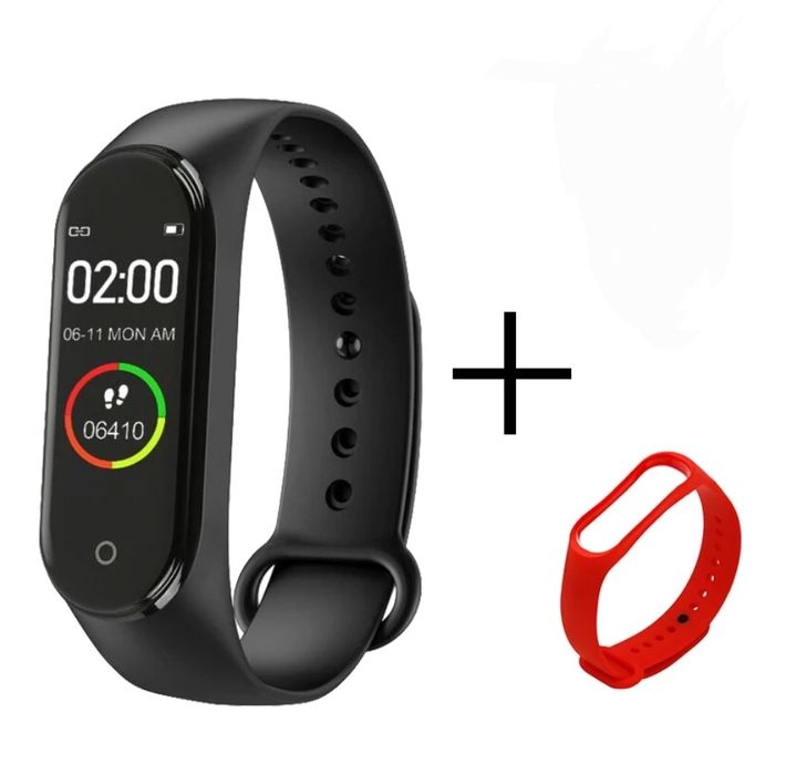 Smartwatch M6 z polskim menu + dodatkowa opaska