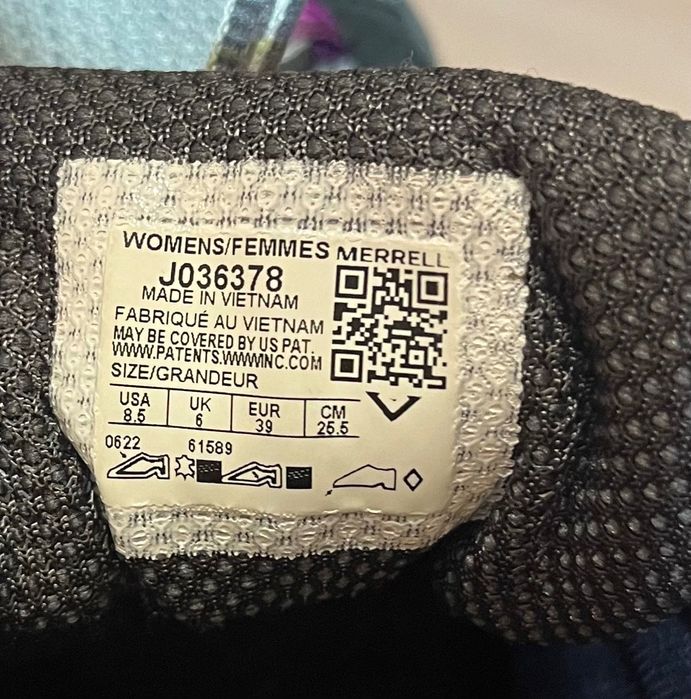 Женские кроссовки Merrell Siren Sport 3 GORE-TEX®. Размер 39 (25,5 см)