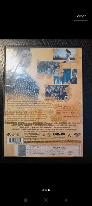 DVD Malena - Mônica beluci