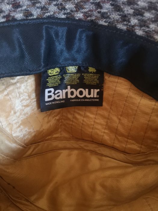 Stylowy kapelusz barbour xl